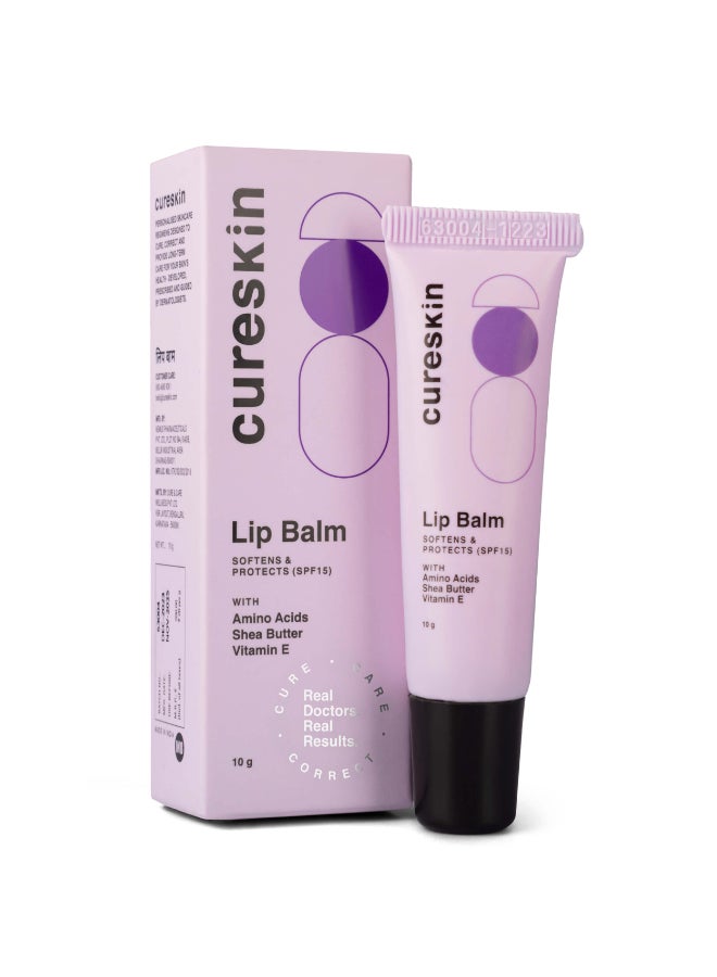 Cureskin Lip Balm with SPF 15 | Lip Lightening Balm for Dark Lips | Lip Balm for Dark Lips to Lighten - Image 1